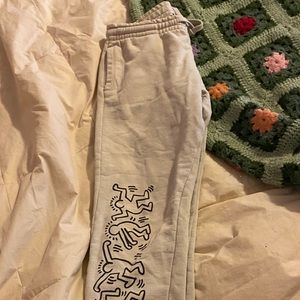 Talentless X Keith Haring Sweatpants Sz. Medium